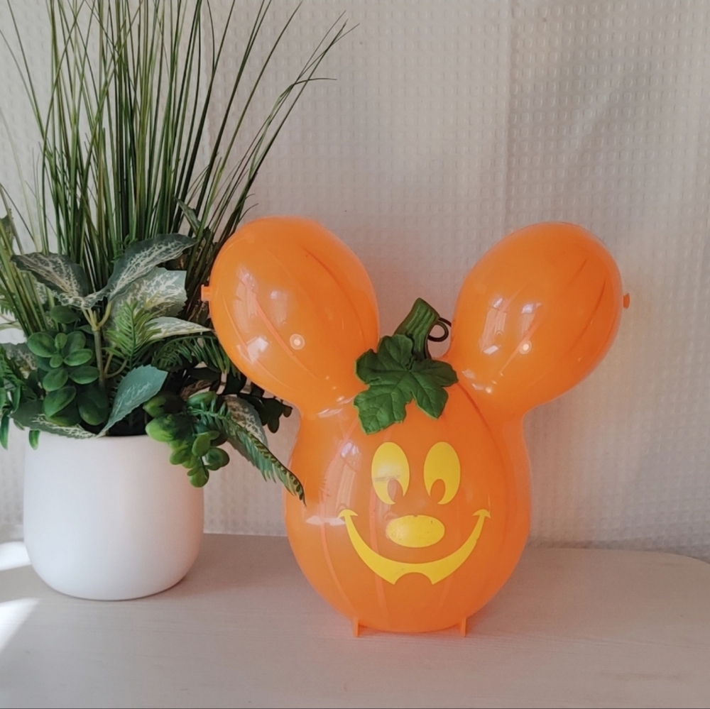 Disney Park's Halloween Mickey Mouse Balloon Popcorn Bucket 2019